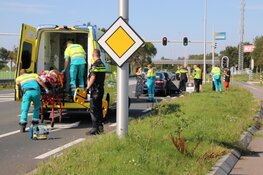 Gewonde bij aanrijding Jaagweg