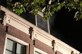 Brand in historisch pand in Purmerend